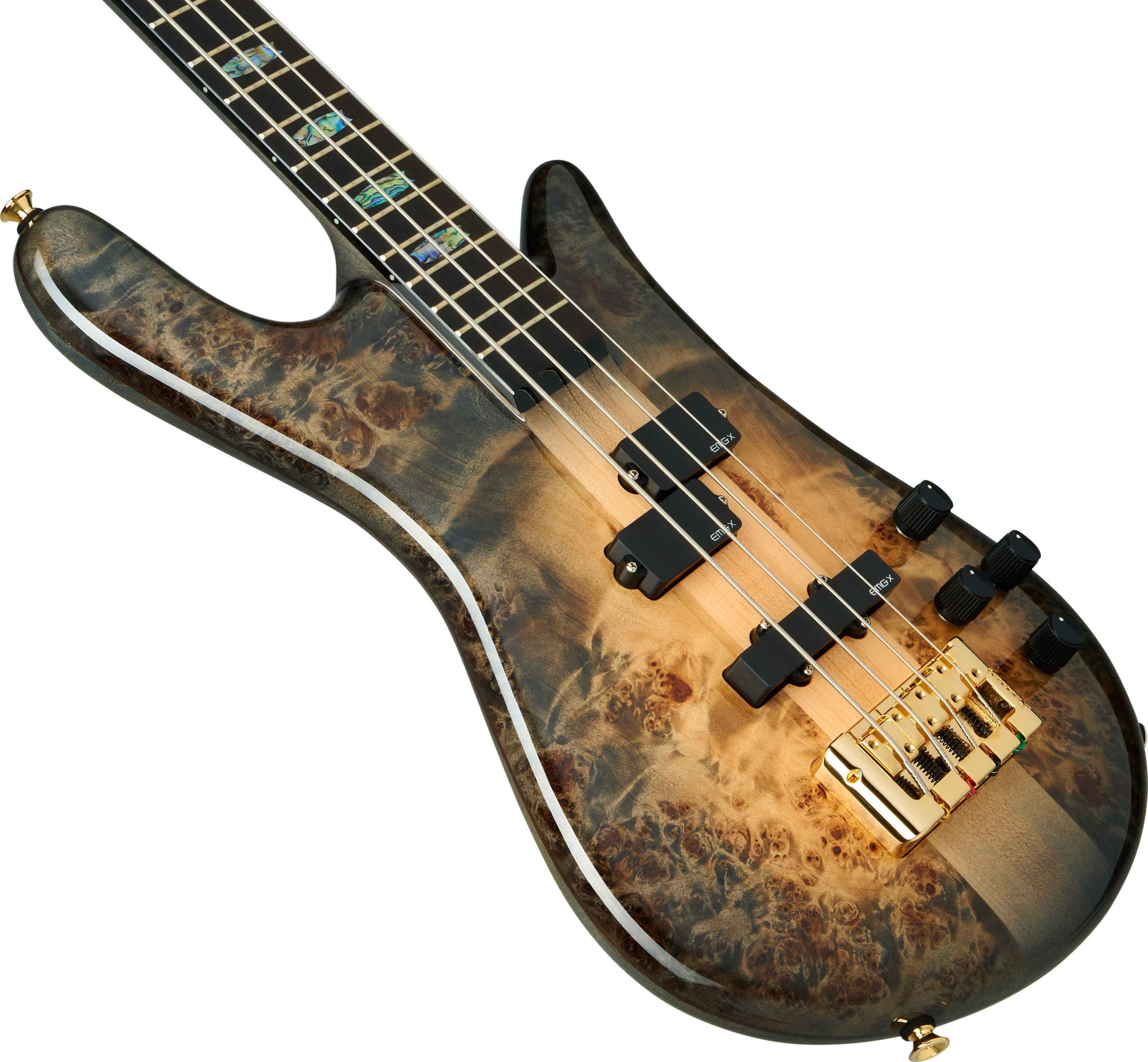 Spector Euro CST 4 Natural Black Burst