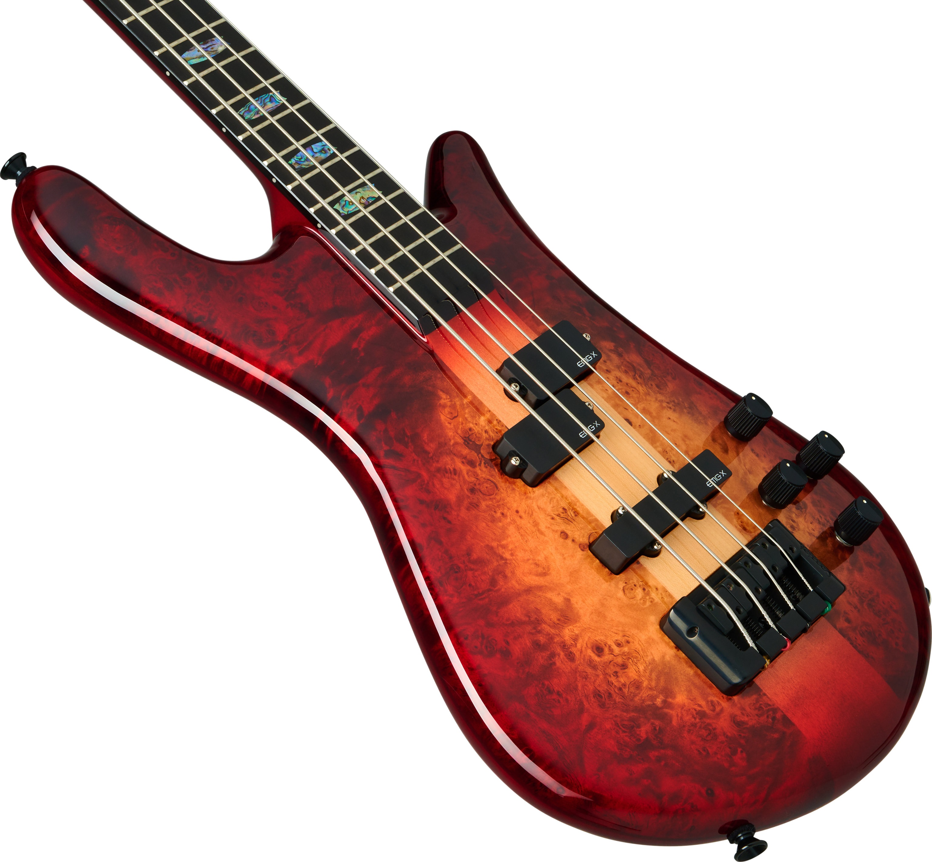 Spector Euro CST 4 Natural Red Burst