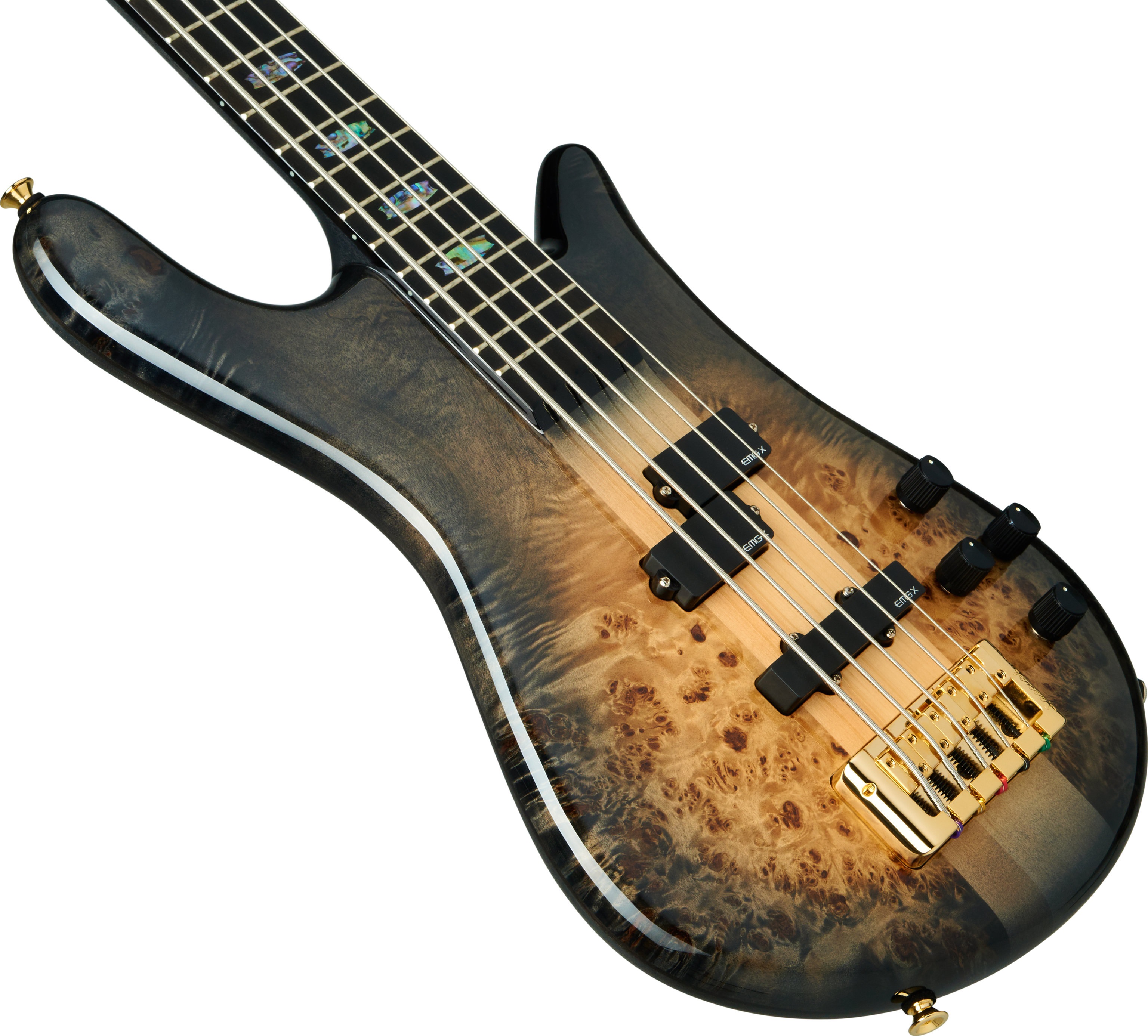 Spector Euro CST 5 Natural Black Burst