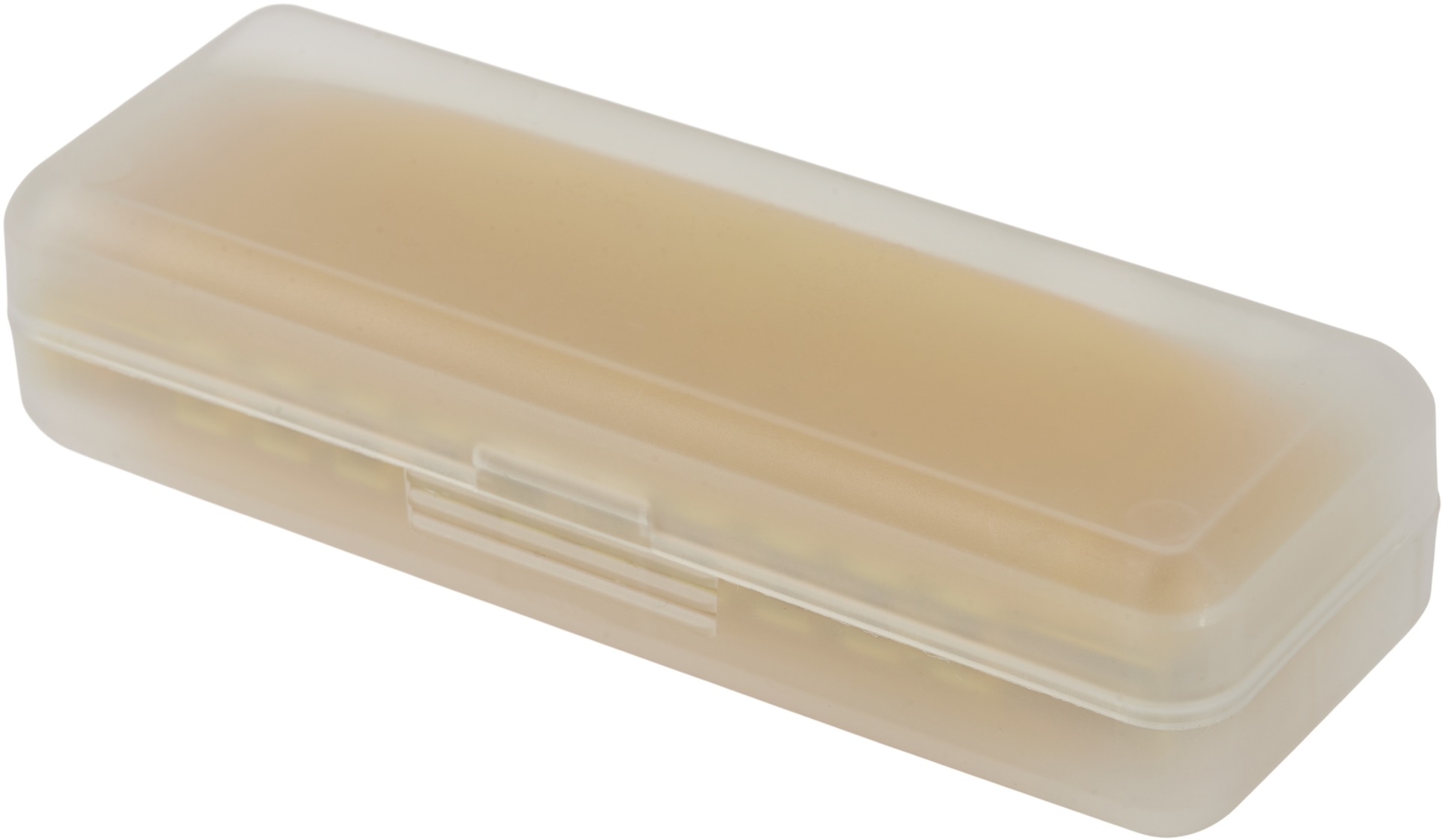 Hohner Translucent Harp C, yellow, hardcase