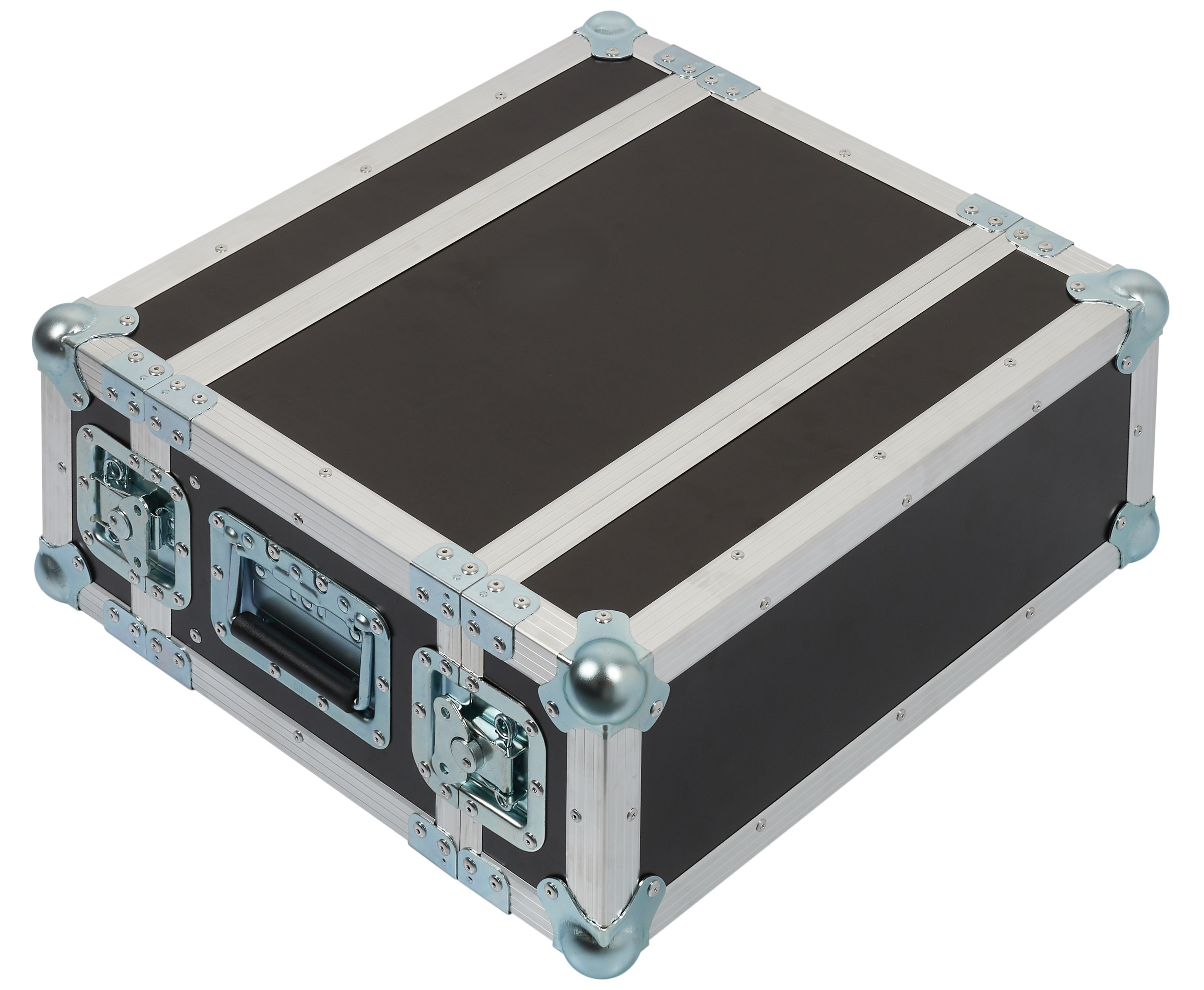 Razzor Cases 4U rack 300 with storage compartments in the lids