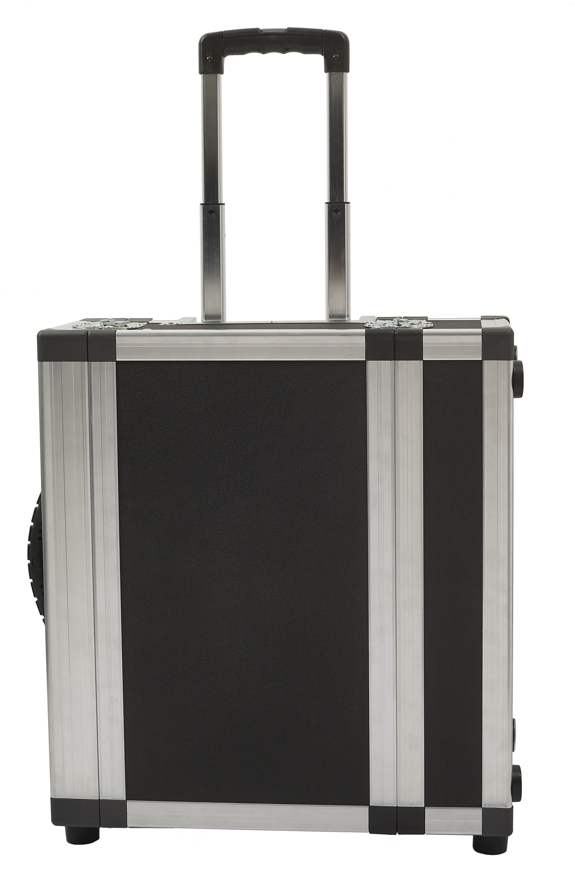 Razzor Cases Rack with telescopic pull-out handle and compartment for