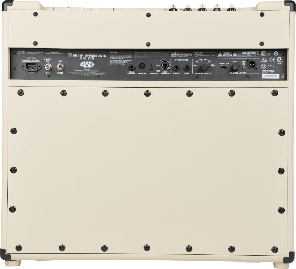 EVH 5150III Hypersonic 6L6 2x12 Ivory
