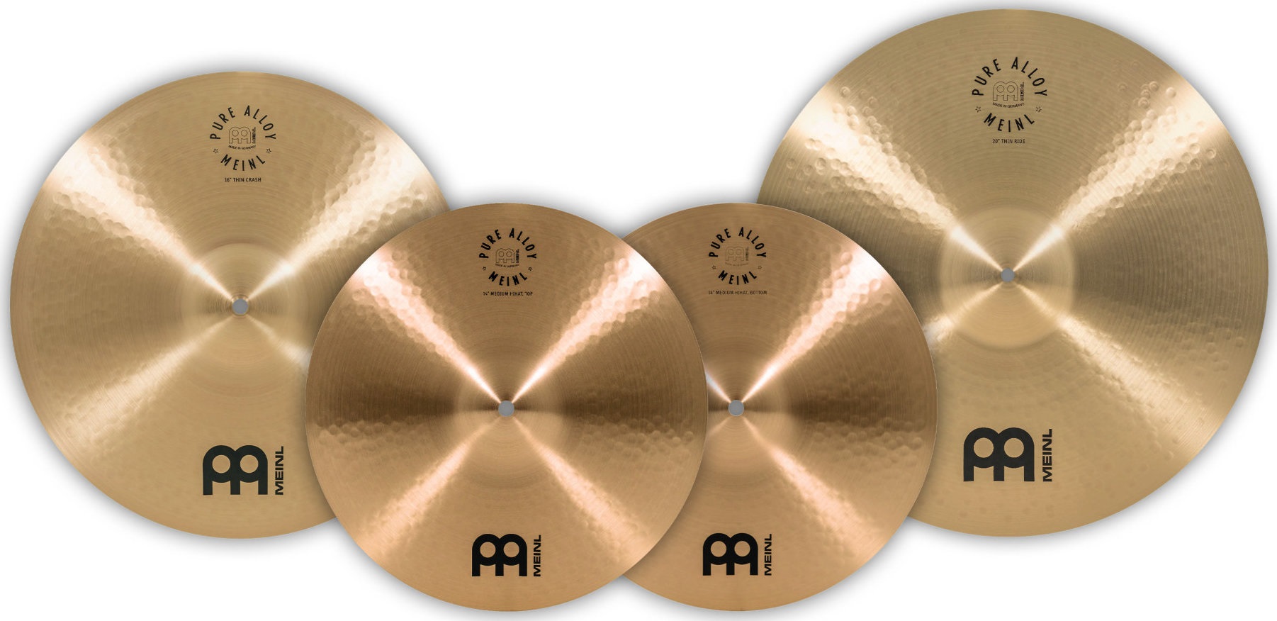 Meinl Pure Alloy Cymbal Set