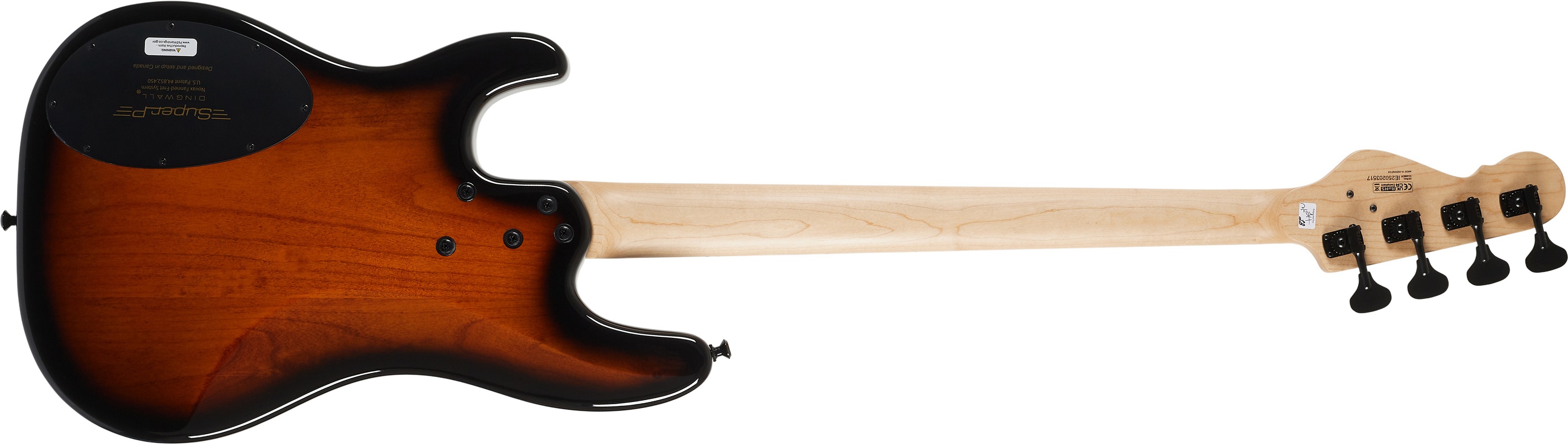 Dingwall SP1 4 RW Vintage Burst