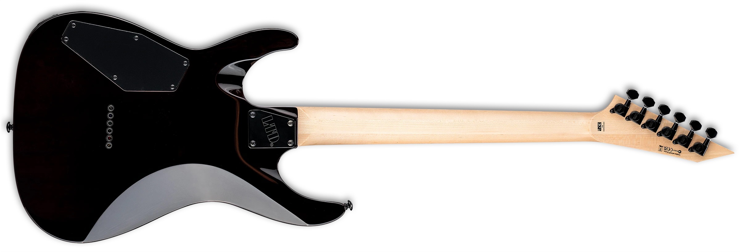 ESP LTD MH-200HT QM Dark Brown Sunburst