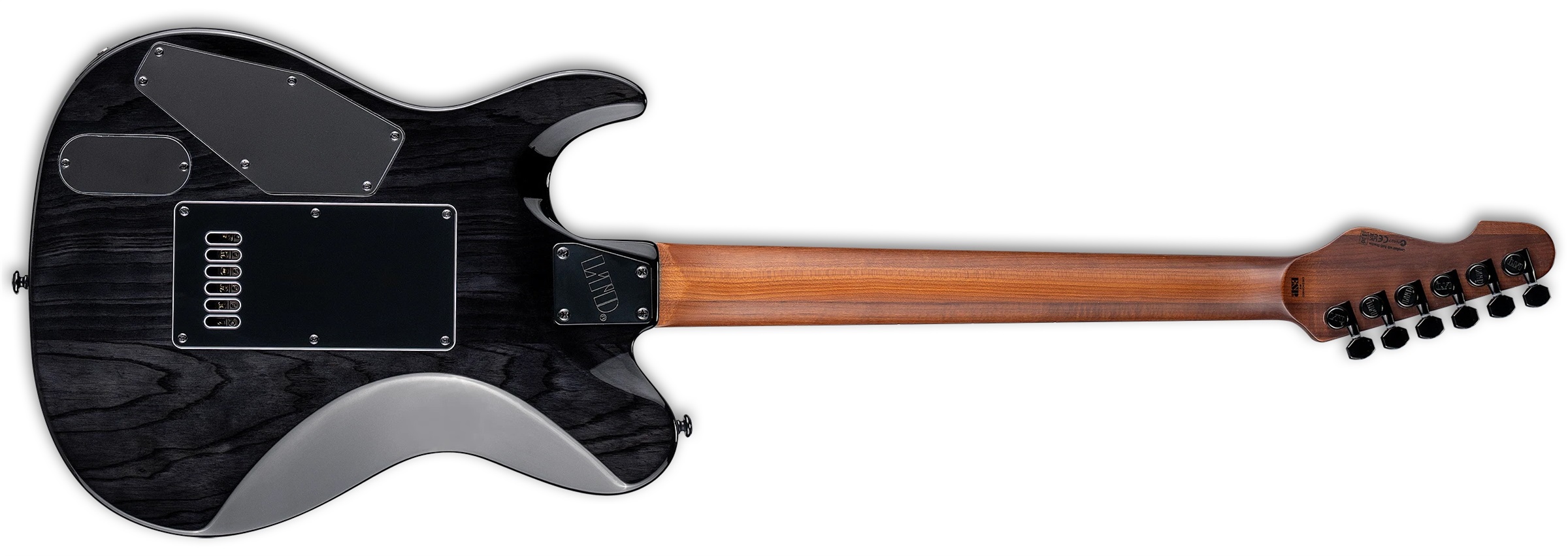 ESP LTD TH-1000 Evertune FM See Thru Black SB