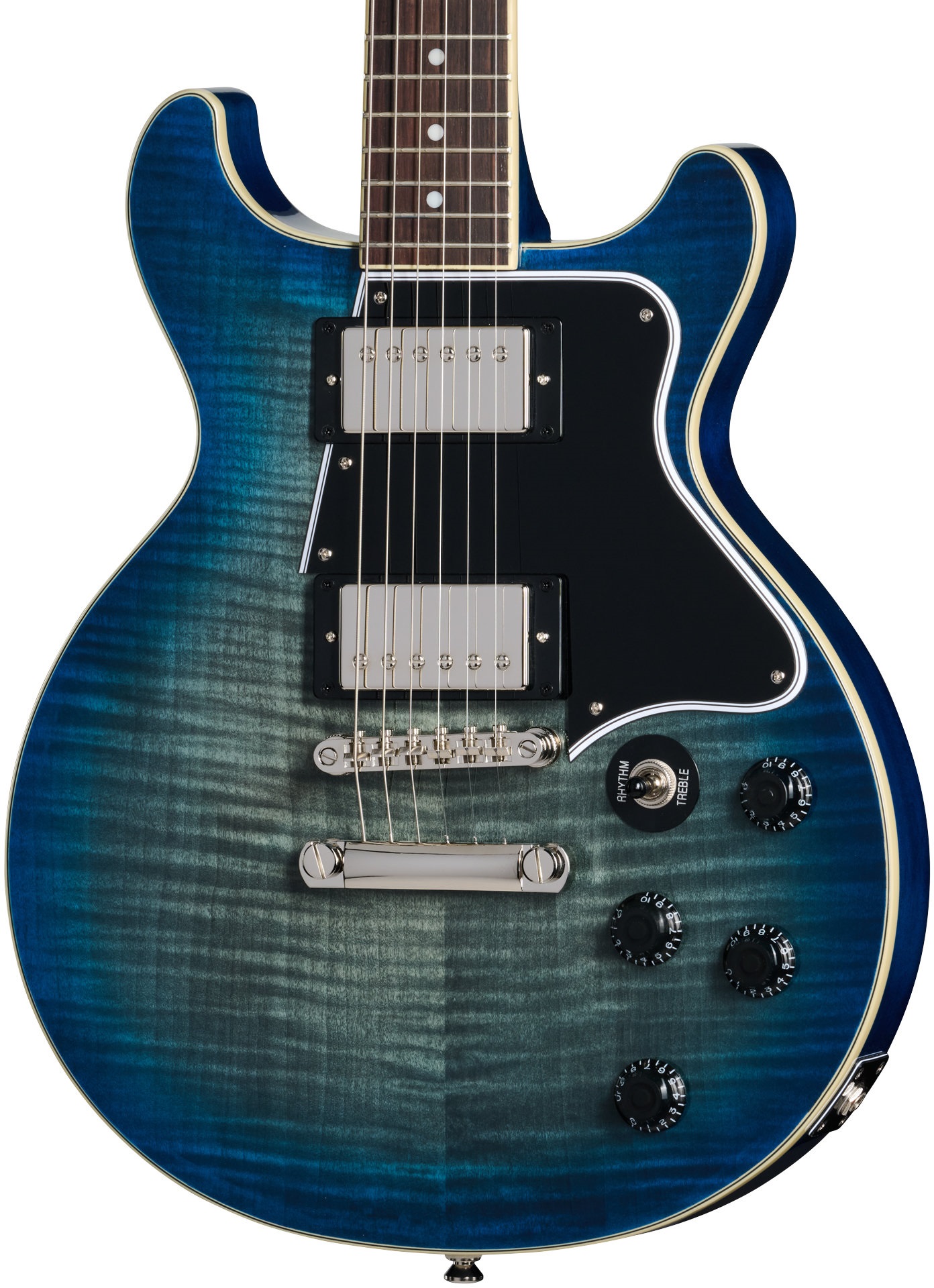 Epiphone Les Paul Special Double Cut Figured Ocean Water