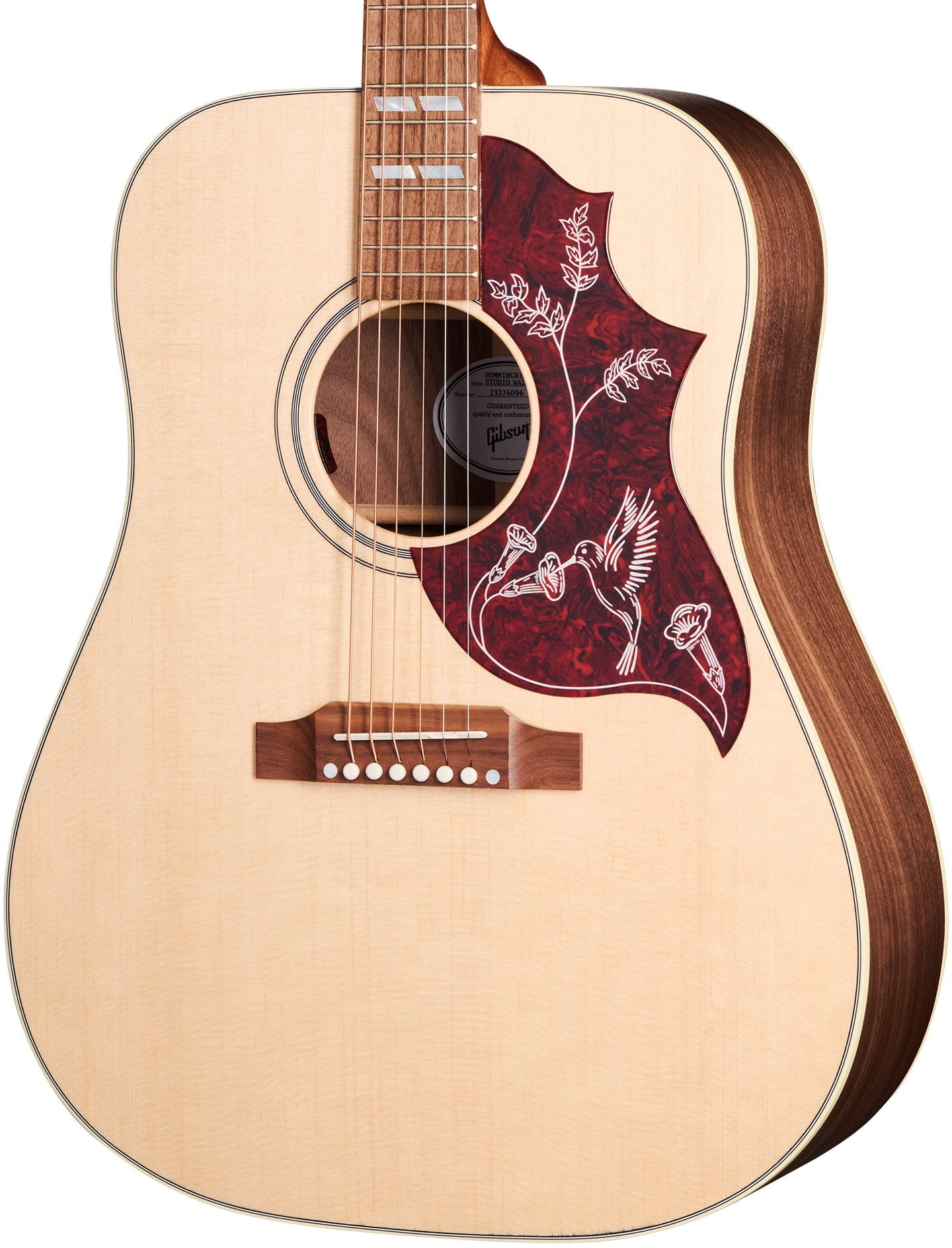 Gibson Hummingbird Studio Walnut Natural