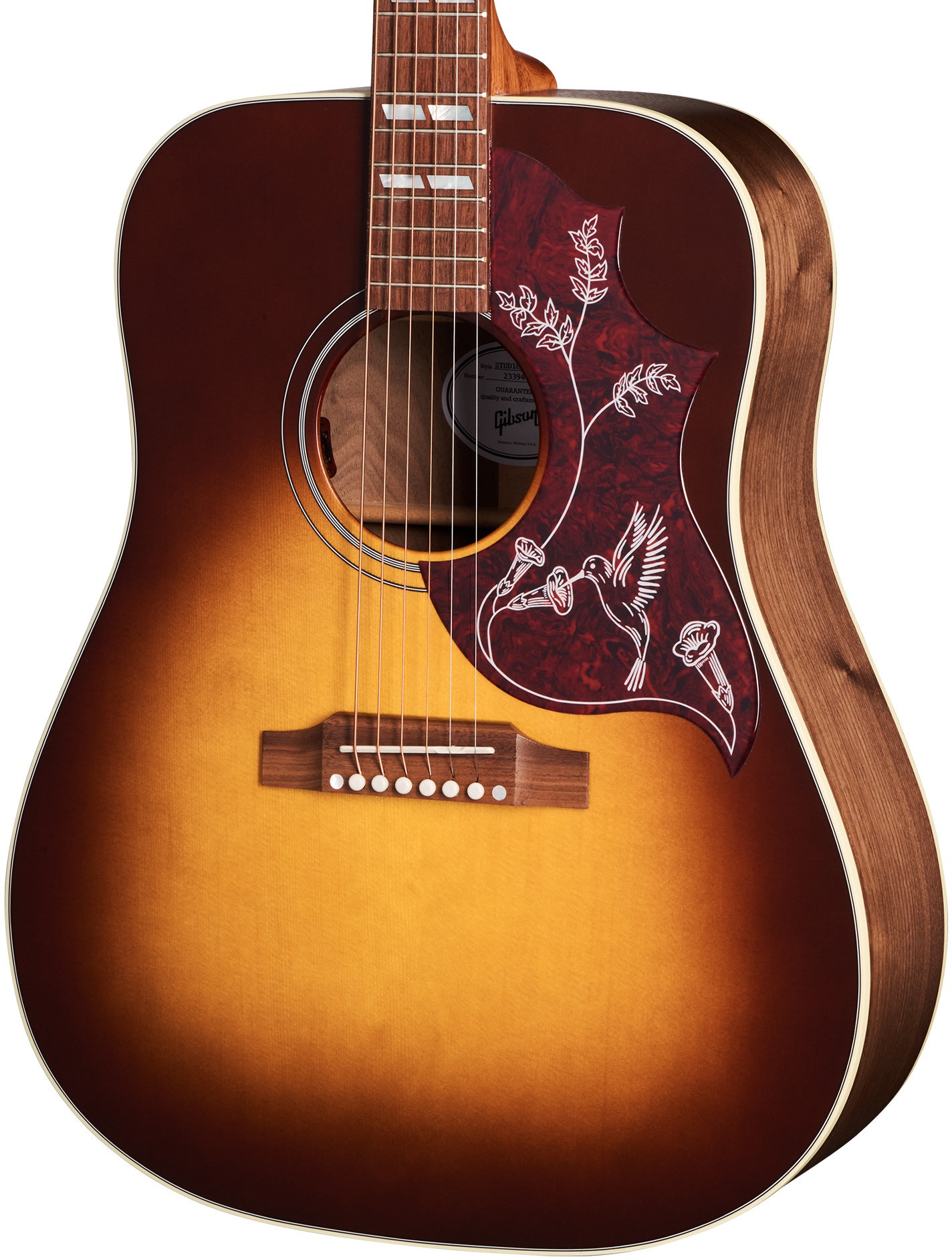 Gibson Hummingbird Studio Walnut Walnut Burst