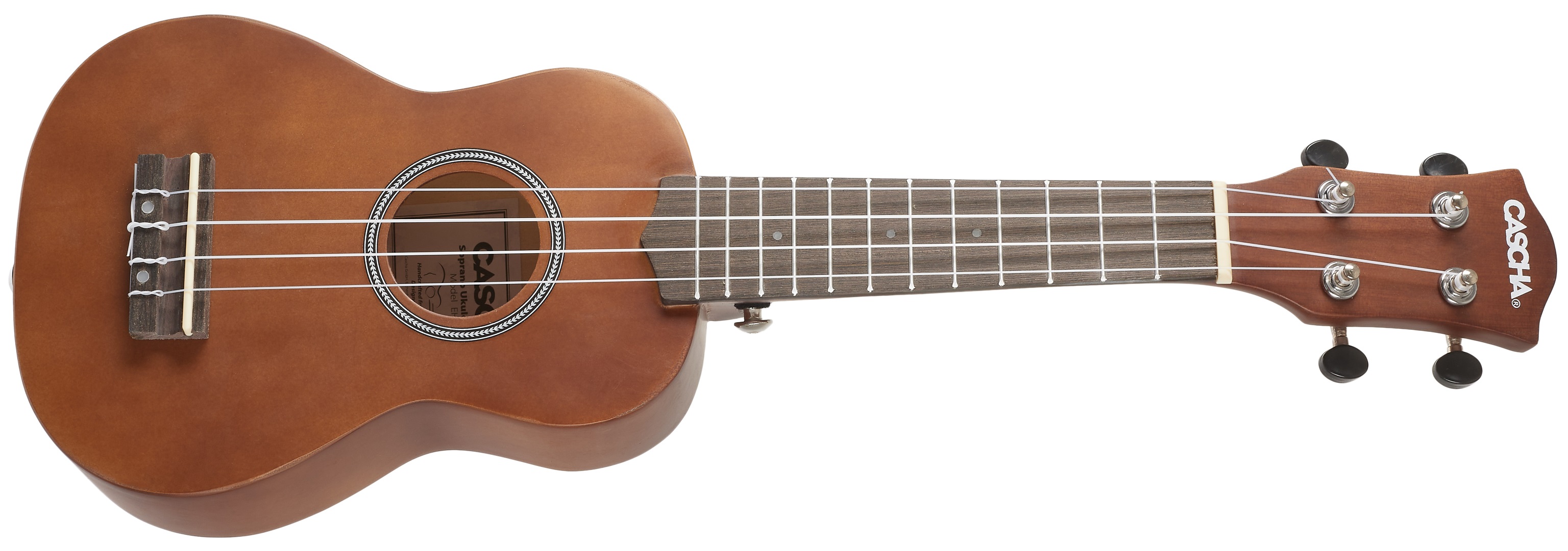 Cascha HH 3956 Soprano Ukulele Bundle Brown