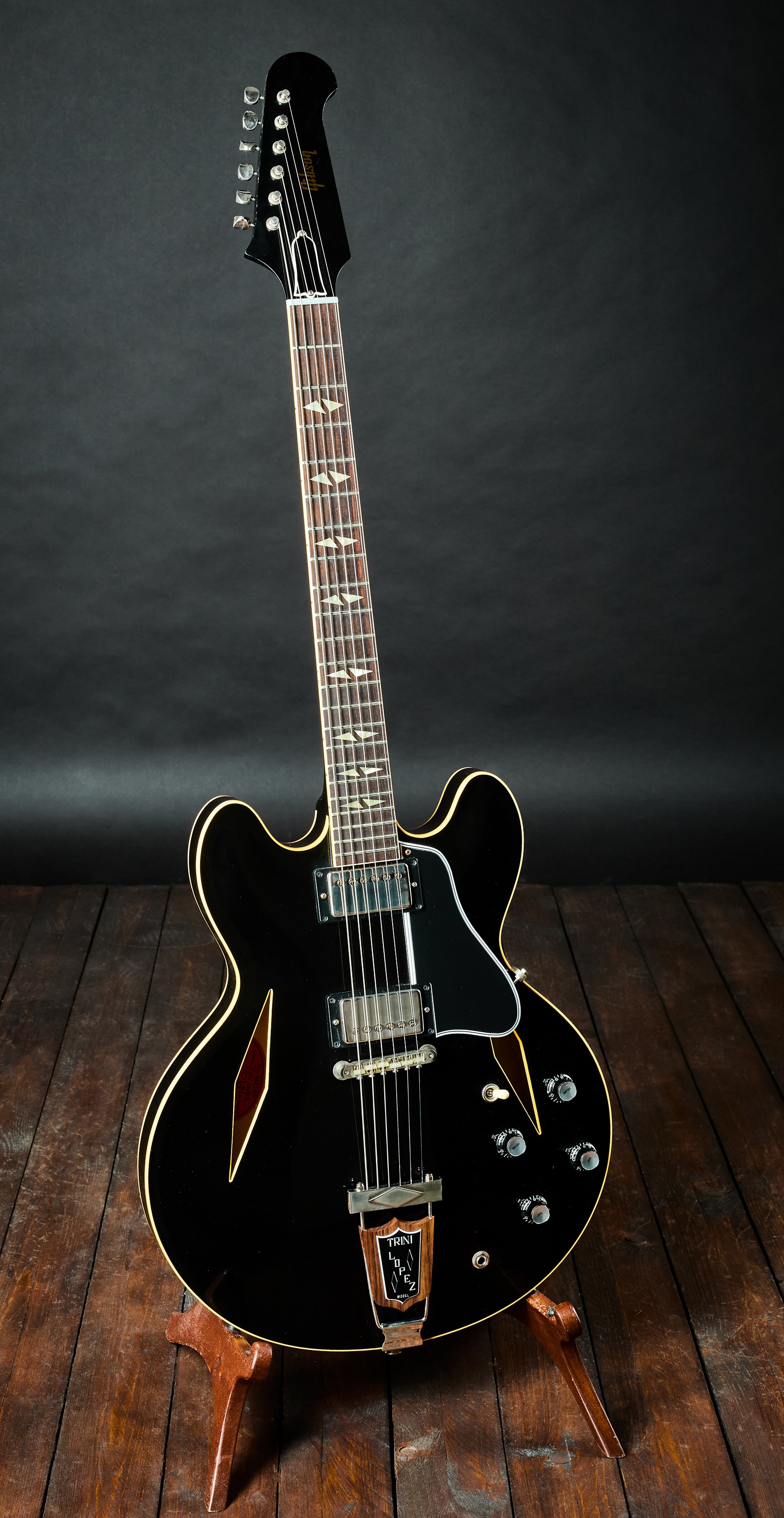 Gibson Custom 2024 Trini Lopez Ebony VOS
