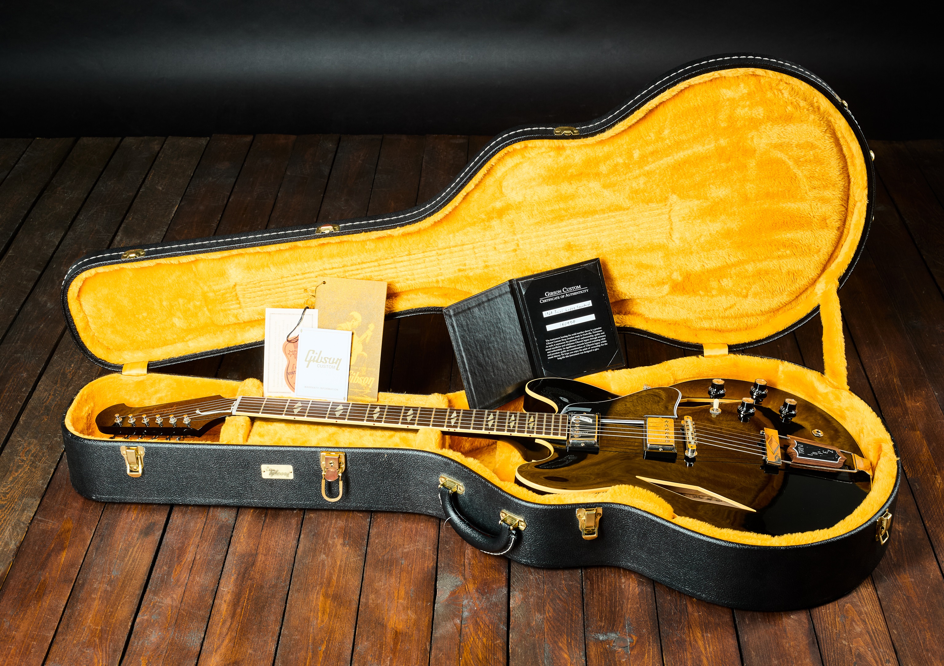Gibson Custom 2024 Trini Lopez Ebony VOS