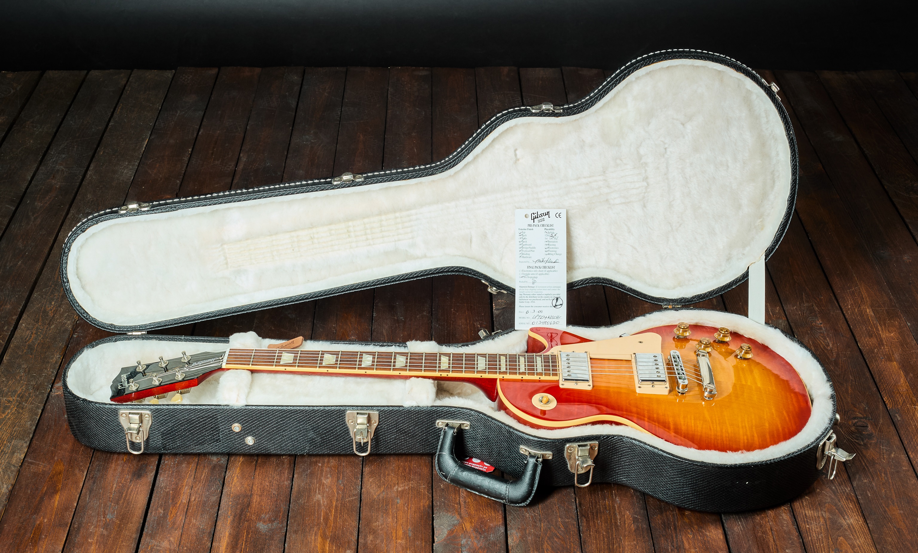 Gibson 2009 Les Paul Traditional Plus Heritage Cherry Sunburst