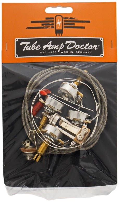 Tube Amp Doctor Wiring Kit for LP-Style Guitars, Longshaft