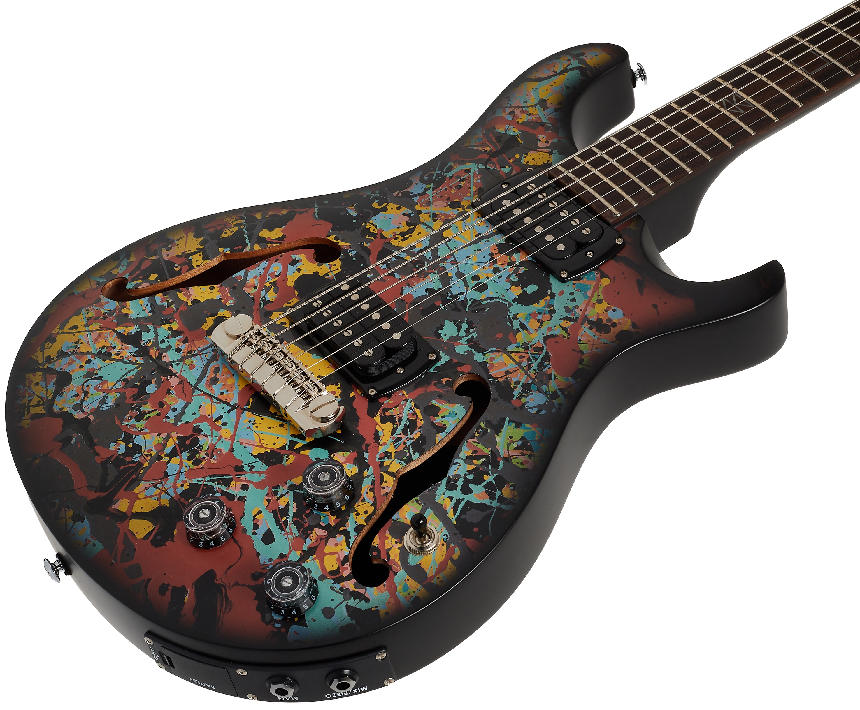 PRS SE Ed Sheeran Cosmic Splash Hollowbody Baritone Limited Edition