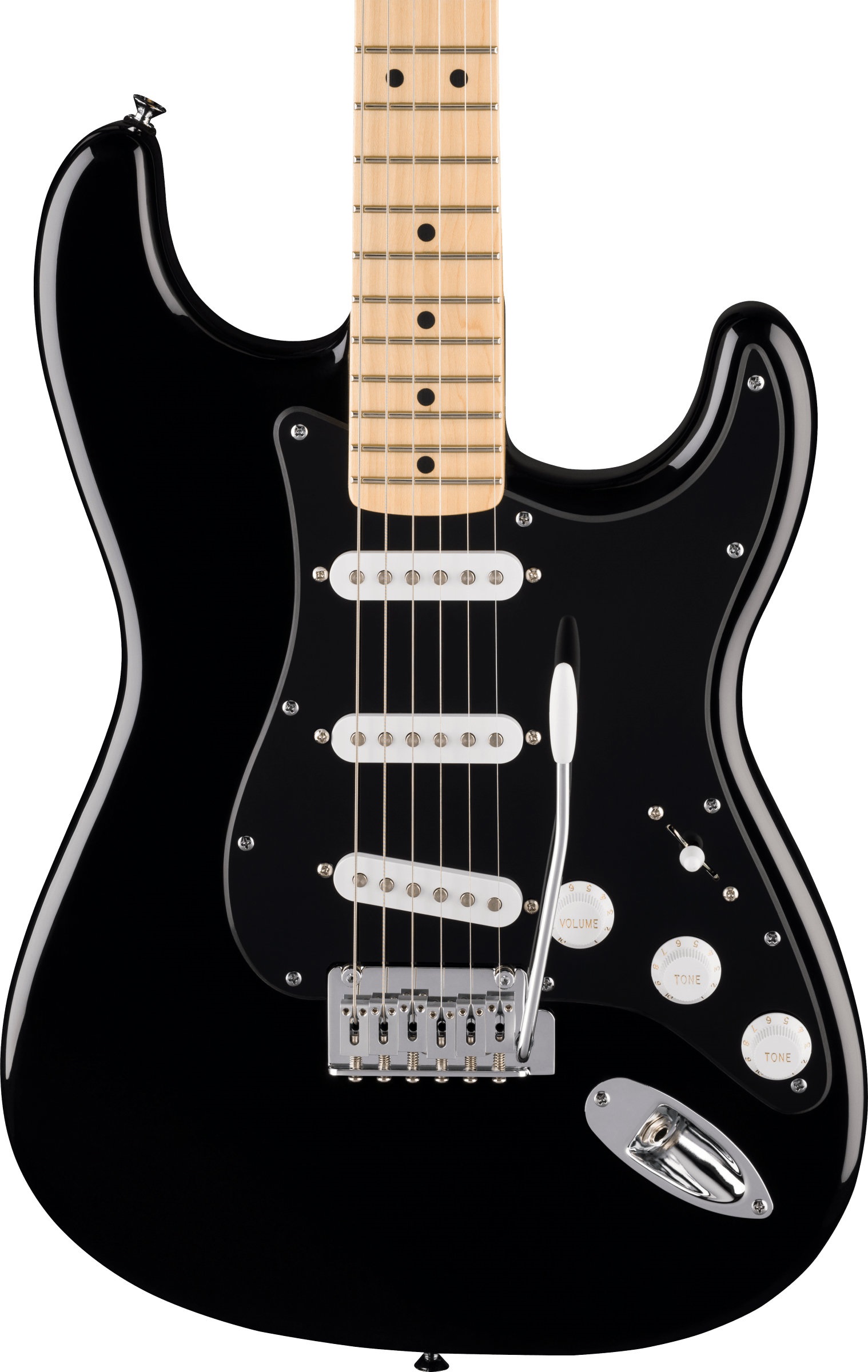 Fender Standard Stratocaster MN Black Pickguard BK
