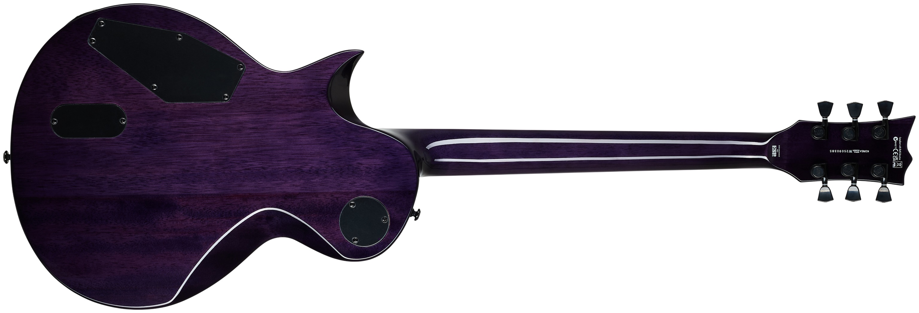 ESP LTD EC-1000 QM See Thru Purple Sunburst