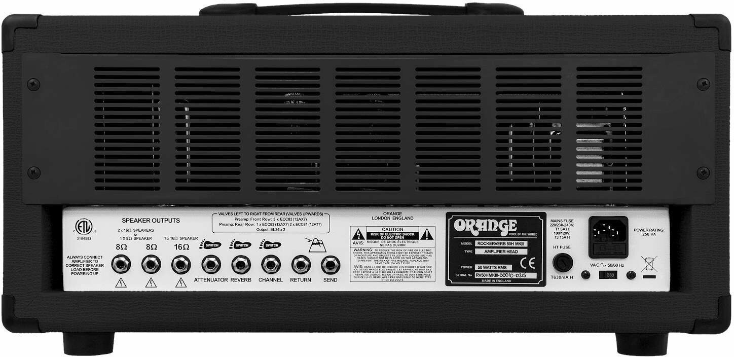 Orange RK50H MKIII BK