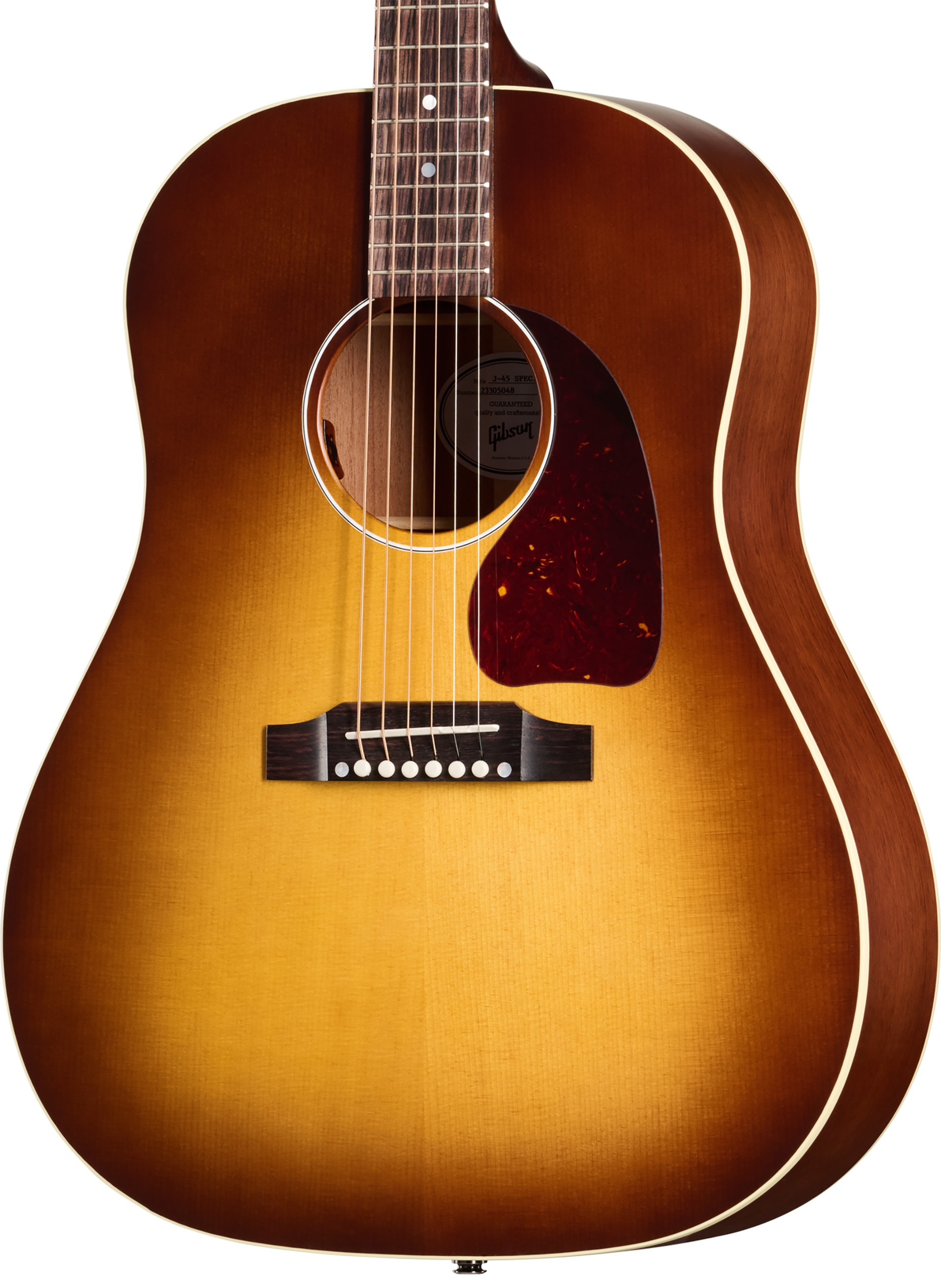 Gibson J-45 Special Satin Honey Burst