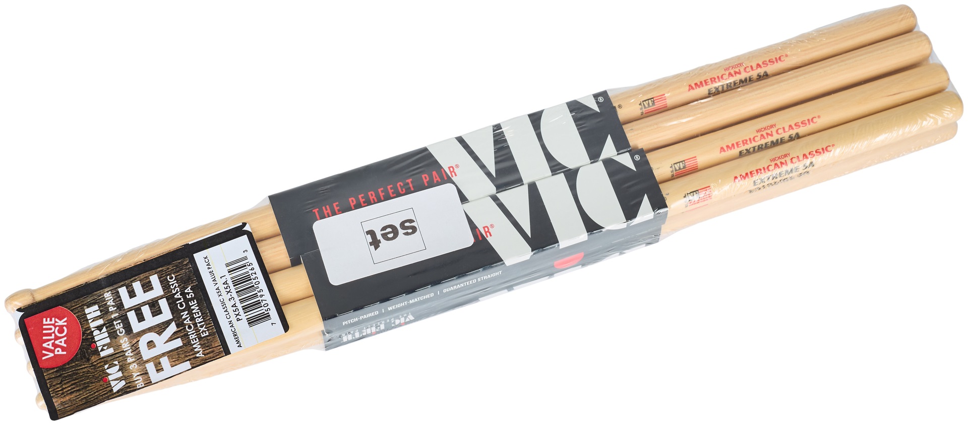 Vic Firth X5A American Classic 4 for 3 Pack