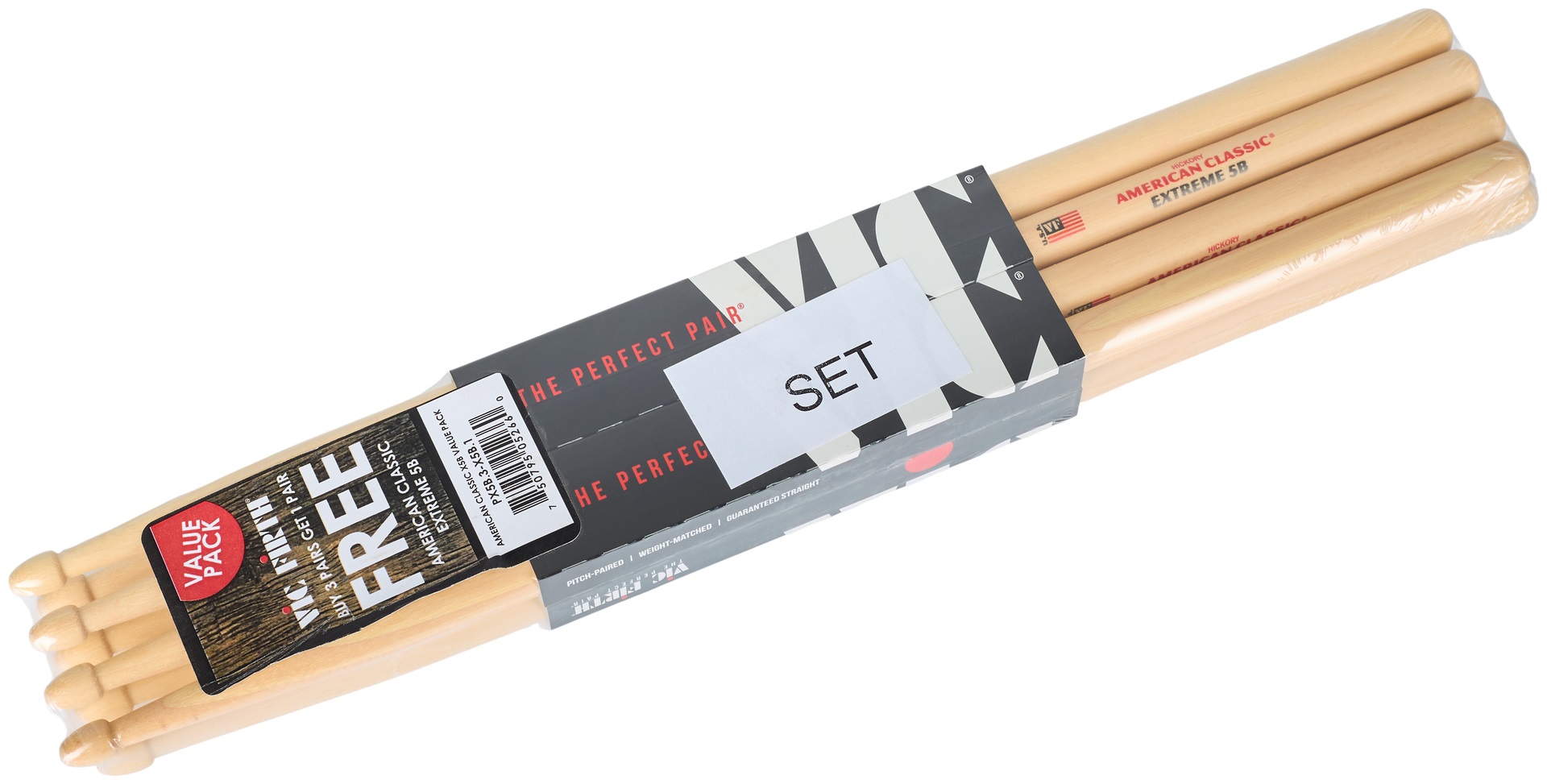 Vic Firth X5B American Classic 4 for 3 Pack