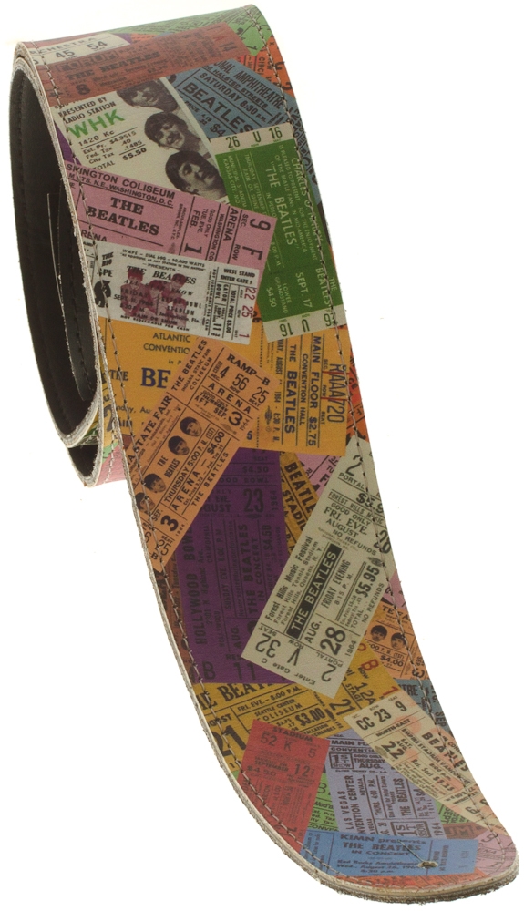 PERRI&apos;S LEATHERS 6071 The Beatles Tickets Vegan Friendly Vinyl