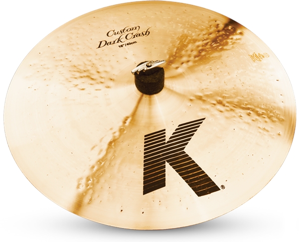 ZILDJIAN 16" K Custom dark crash