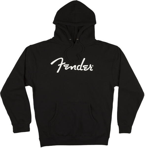 FENDER Logo Hoodie Black L