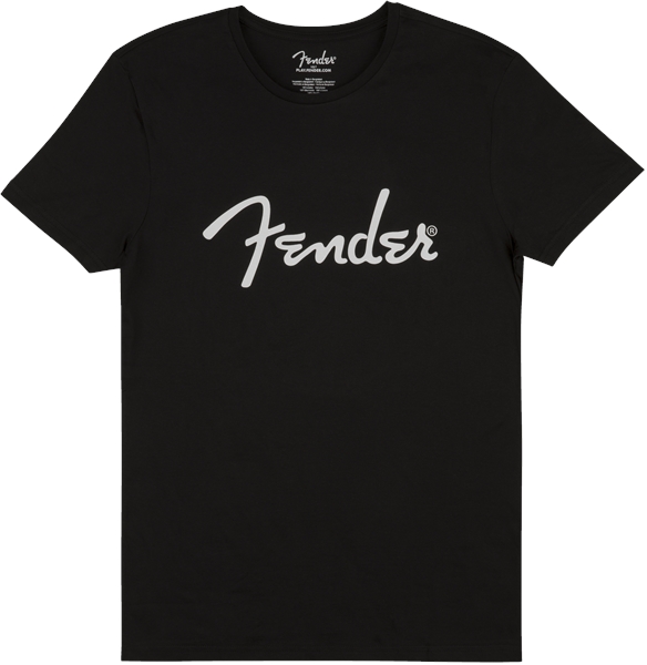 FENDER Spaghetti Logo T-Shirt Black M