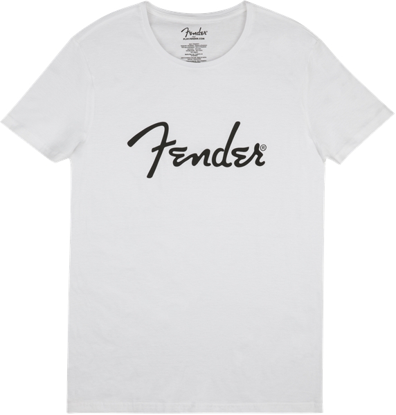FENDER Spaghetti Logo T-Shirt White XXL