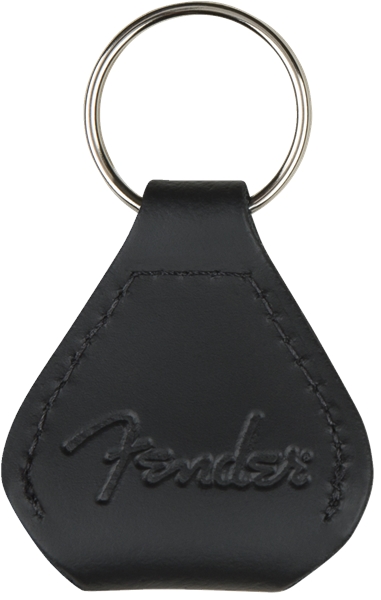 FENDER Leather Pick Holder Keychain