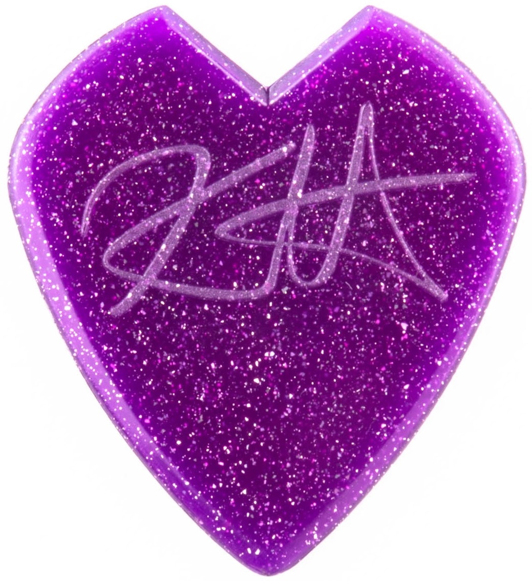 DUNLOP Kirk Hammett Jazz III Purple Sparkle