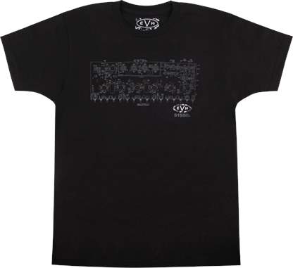 Evh Schematic T Shirt Xxl T Shirt