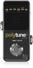 TC Electronic Polytune 3 Mini Noir - Pedal-Stimmgerät