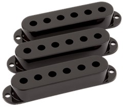 Fender Pickup Covers, Stratocaster Black