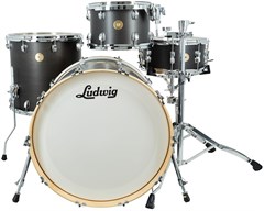 Ludwig Continental Black Satin