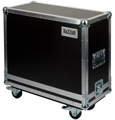 Razzor Cases SPARK CAB combo case with wheels - Cabinet Flight Case