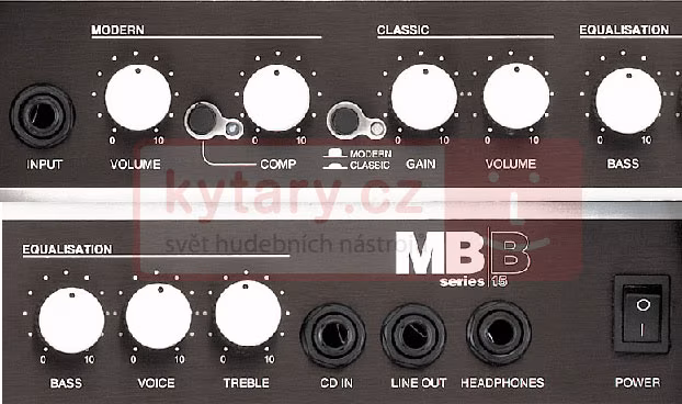 Marshall MB15 - Combo-Verstärker für Bass