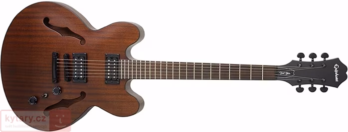 Epiphone DOT Studio Worn Brown - E-Gitarre