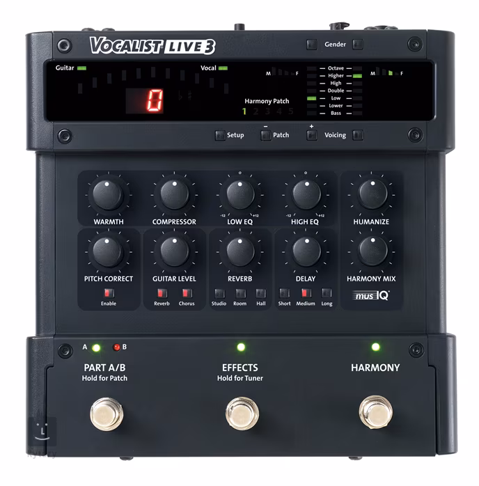 Digitech Vocalist Live 3 - Vokal-Effektprozessor