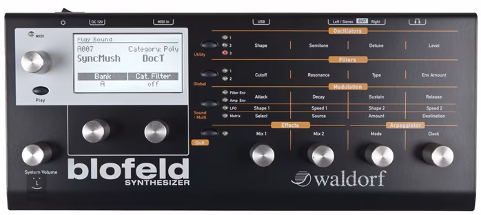 Waldorf Blofeld Black - Virtueller Analog-Synthesizer