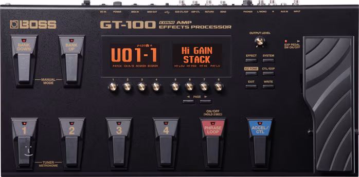 Boss GT-100 2.0 - Gitarren-Multieffekt