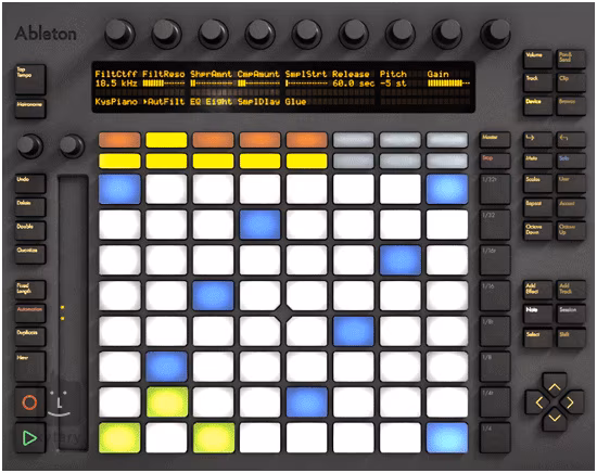 Ableton PUSH - MIDI-Controller, Groove-Software