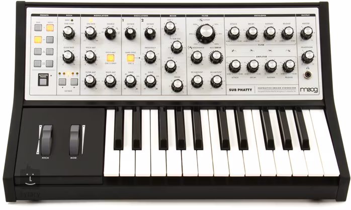 Moog Sub Phatty (ausgepackt) - Analog-Synthesizer