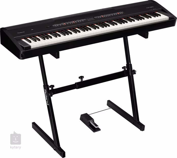 Roland FP-80 BK - Mobiles elektronisches Stage Piano
