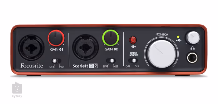 Focusrite Scarlett 2i2 - USB-Soundkarte