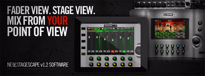 Line 6 StageScape M20d - Digitales Mischpult