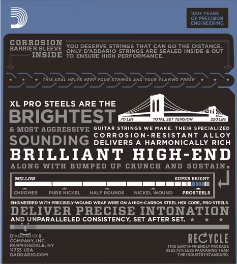 D'Addario EPS540 - Saiten für E-Gitarre