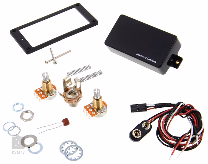 Seymour Duncan AHB-2B BLK Blackouts Metal - Tonabnehmer für E-Gitarre